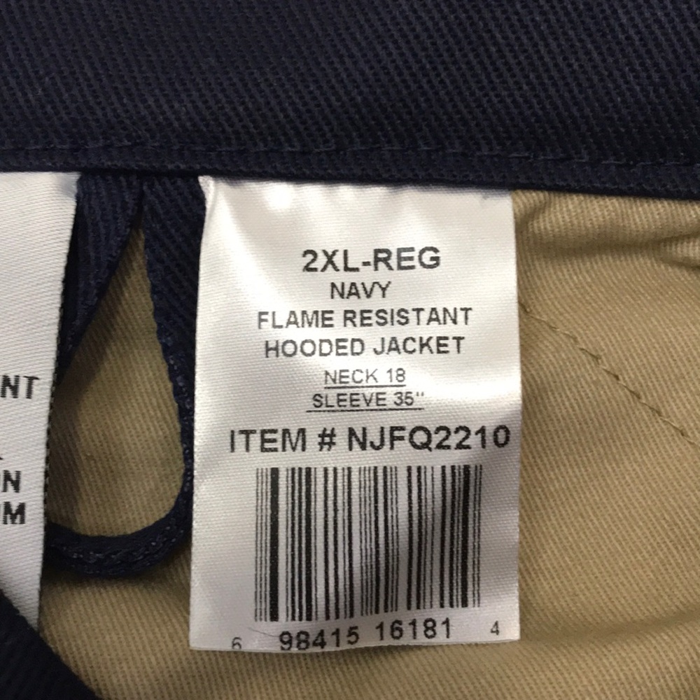 FR Rasco Navy Jacket 2XL - Picture 2 of 3